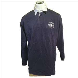Oban Distillery Men's Navy Collared Long Sleeve Shirt